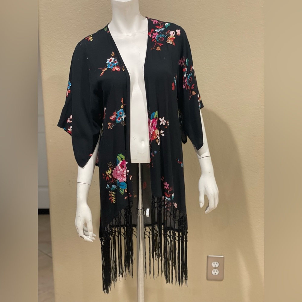 Cape with flowers.